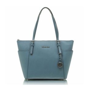 Michael Kors Tech Friendly Jet Set Leather Denim